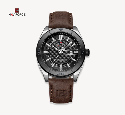 ساعت مچی مردانه نیوی فورس مدل naviforce 9209 - مشکی قهوه ای